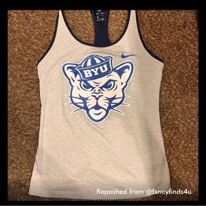 Nike BYU tank top